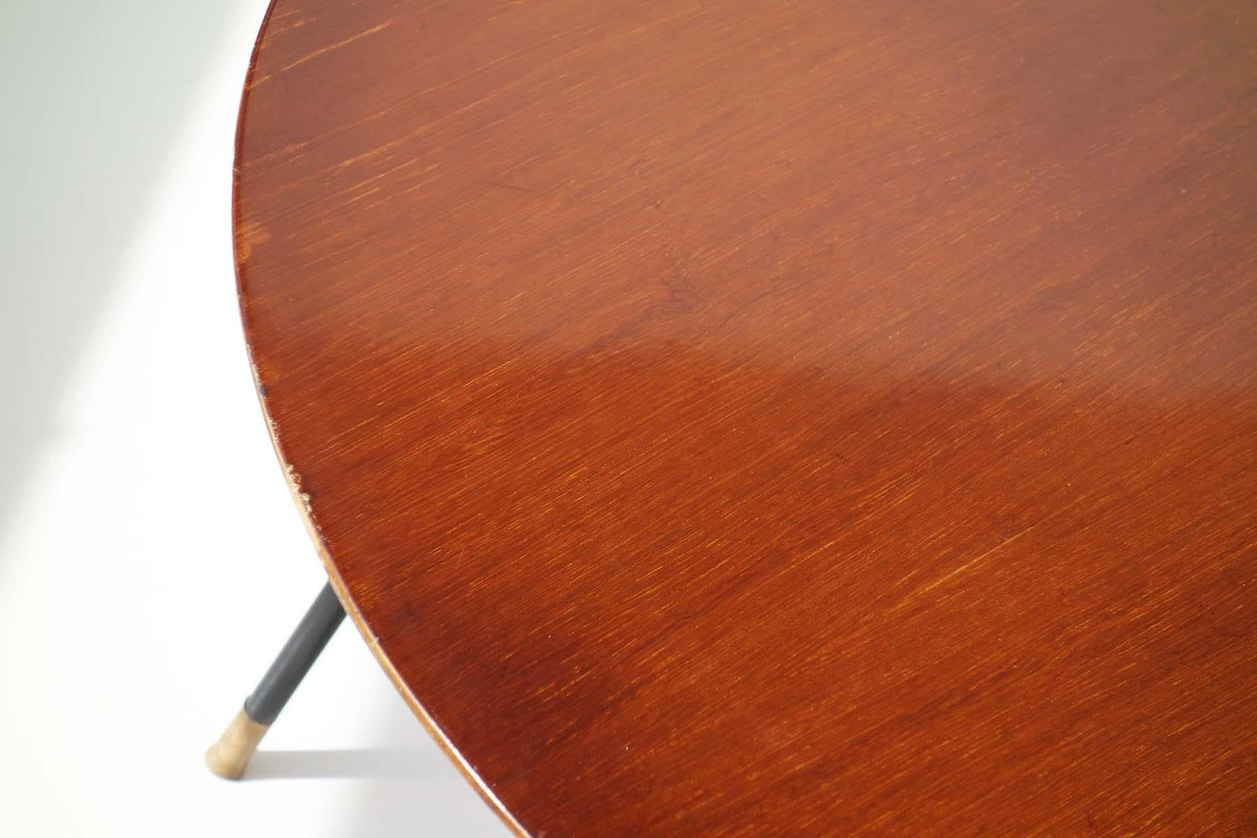 Mid-Century Modern 1950 Ico Parisi Cassina Table basse au design italien du milieu du siècle en vente