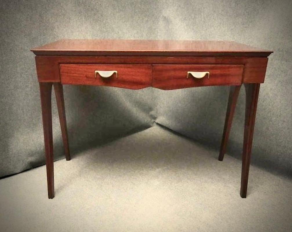 Mid-20th Century Ico Parisi Rectangular Midcentury Italian Writing Table Desk, 1950 For Sale