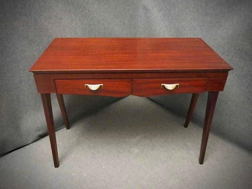 Ico Parisi Rectangular Midcentury Italian Writing Table Desk, 1950 For Sale 1