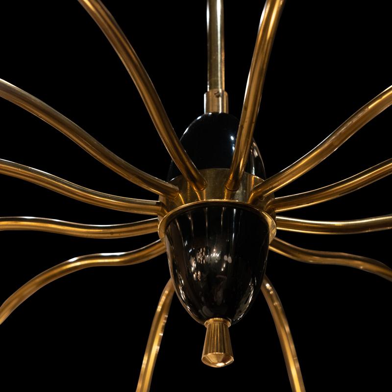 Mid-Century Modern Lustre italien de 1950 Stilnovo en vente
