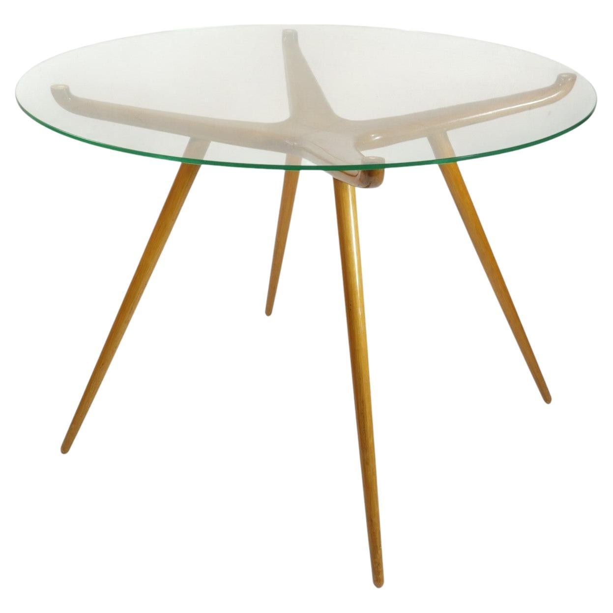 1950 Italian Design Mid Century Modern Ico Parisi Style Coffe Table