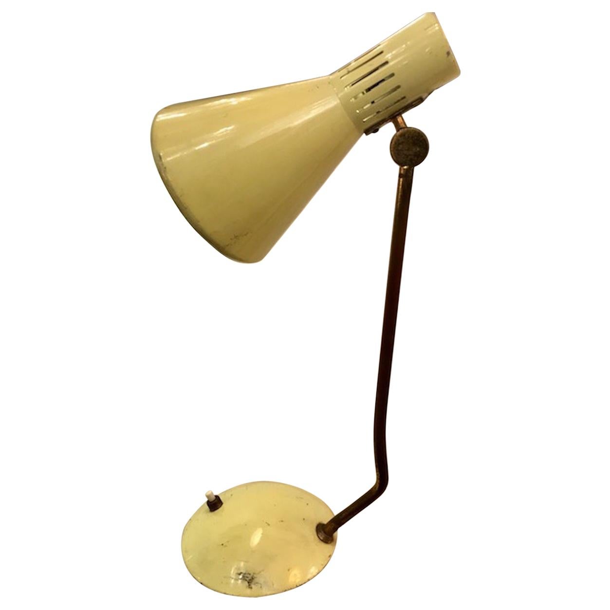 1950 Italian Stilnovo Table Lamp For Sale