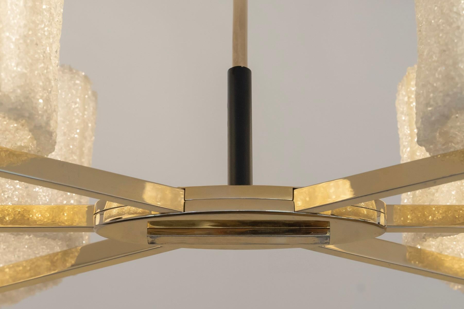 1950 Grande lampadario della Maison Arlus In condizioni buone in vendita a Saint-Ouen, FR