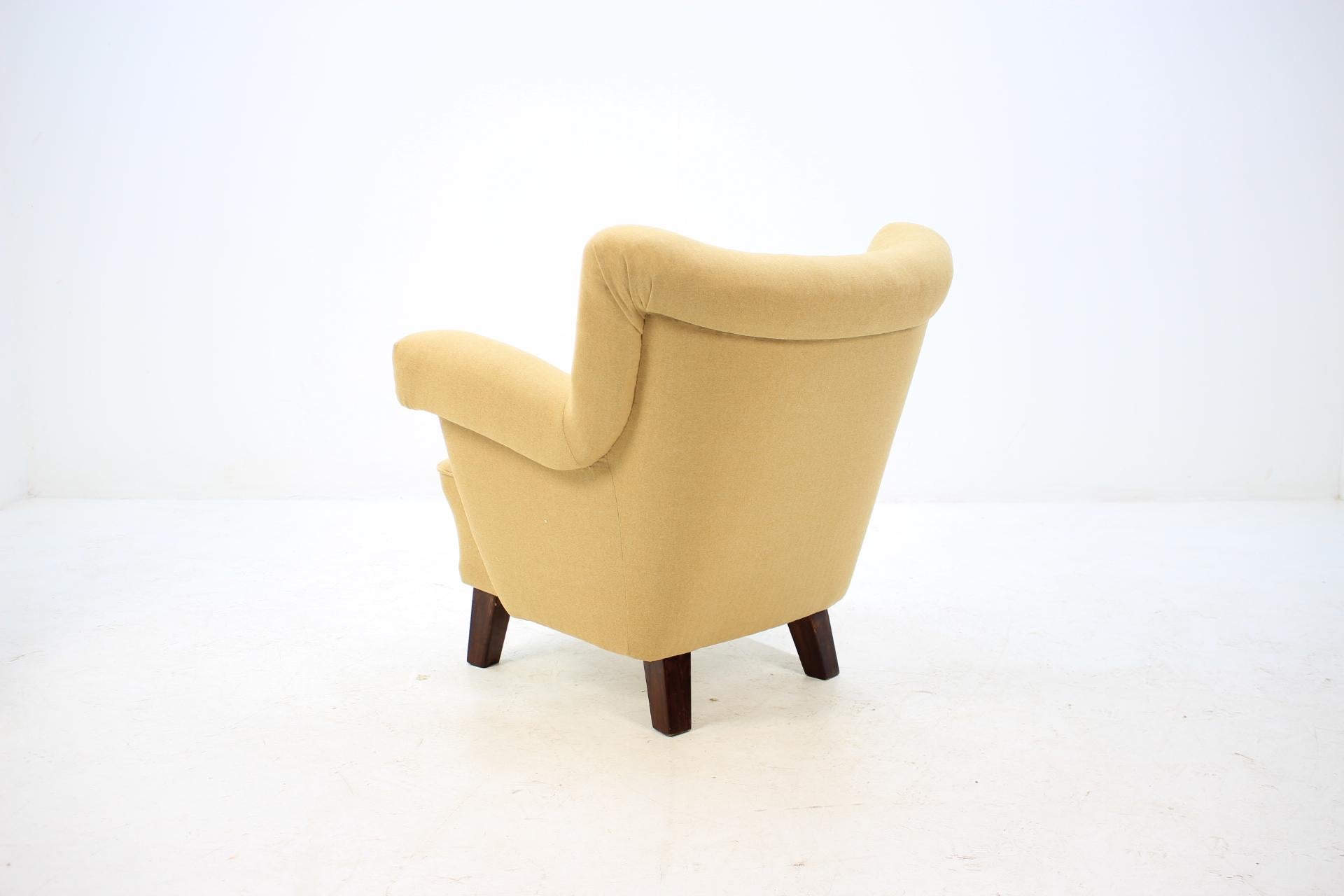 1950 Large Lounge Chair, Czechoslovakia 1