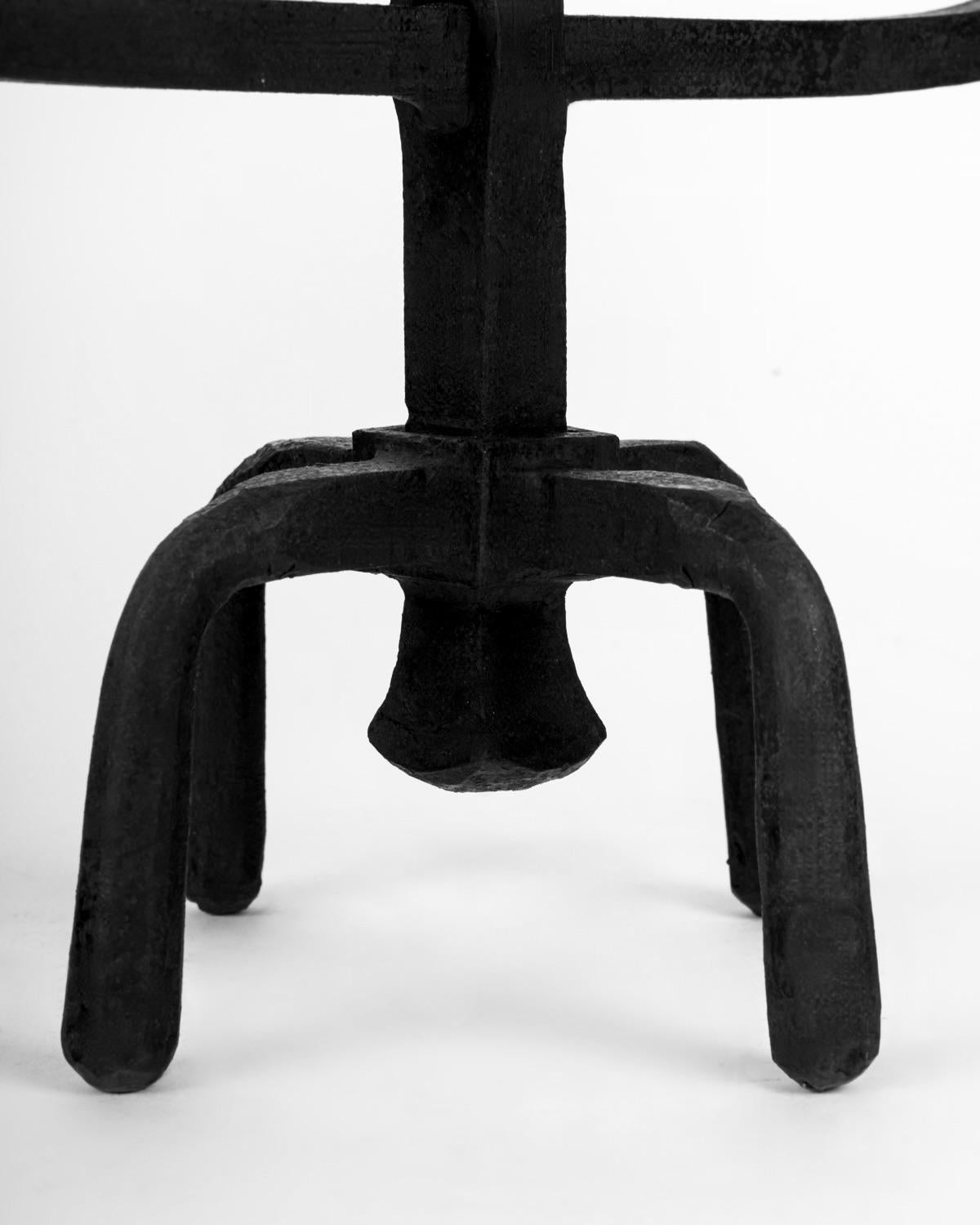 Mid-20th Century 1950 Large pair of candlesticks by Jean Touret, Ateliers Marolles For Sale