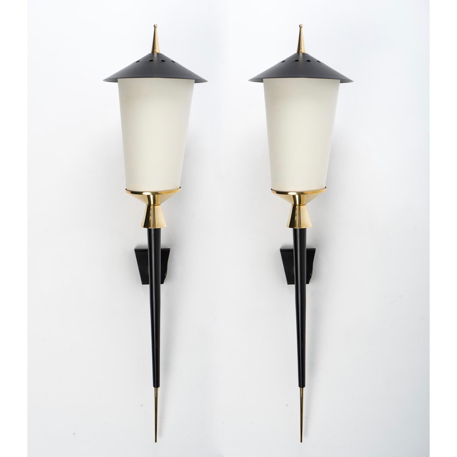 Large pair of sconces 