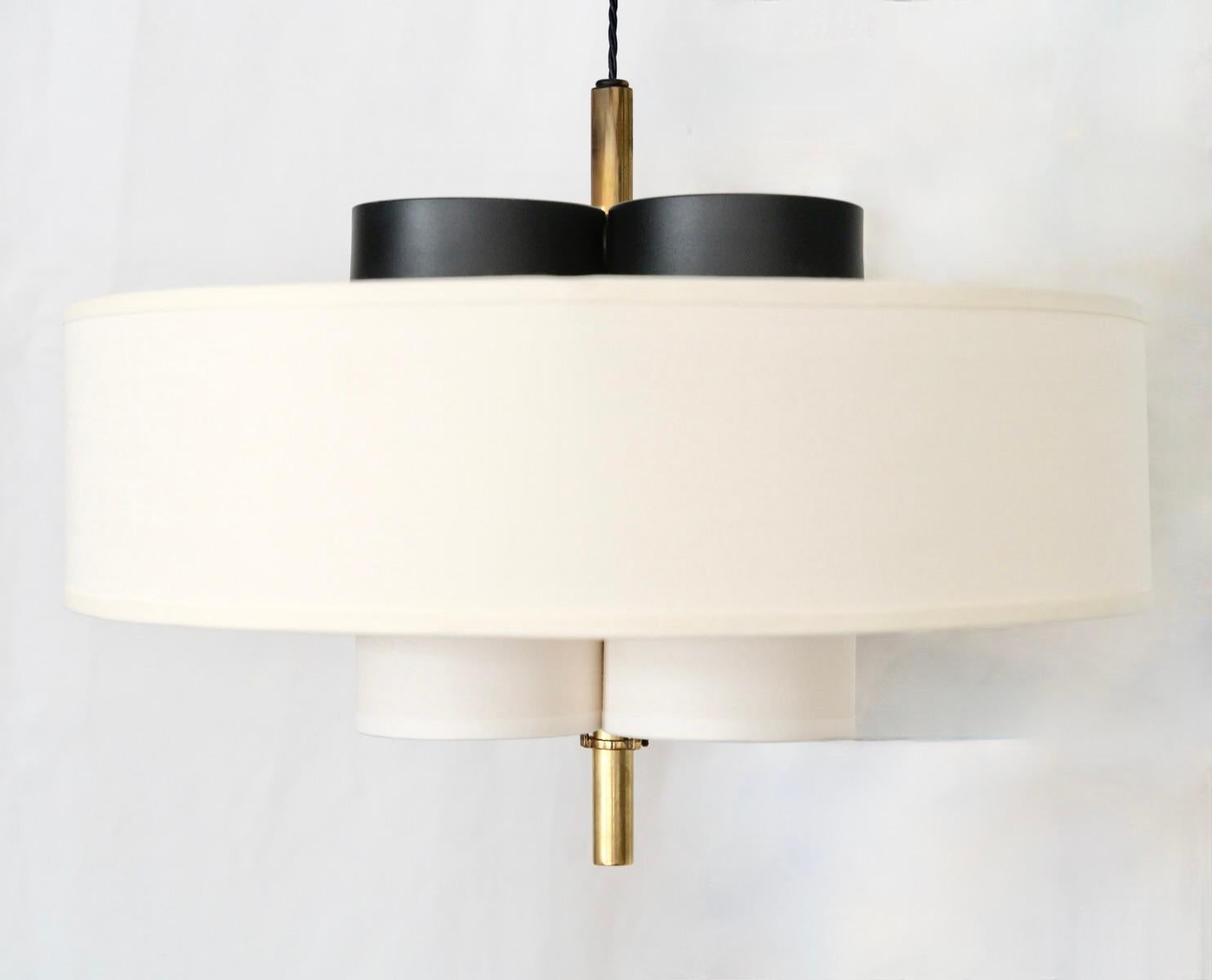 French 1950 Large wall bracket light by Maison Arlus For Sale