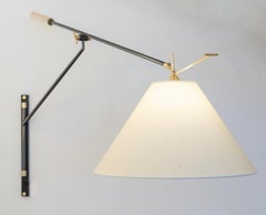 1950 Lampada da parete di grandi dimensioni di Maison Arlus