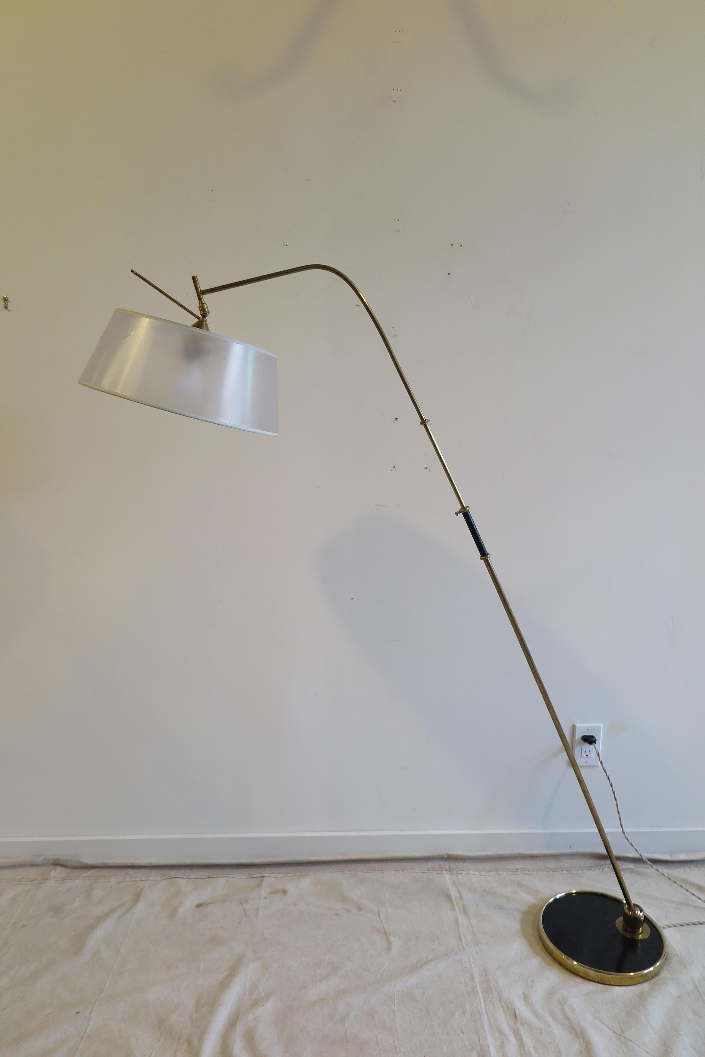 1950 Maison Lunel Articulating Floor Lamp For Sale 4