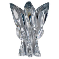 1950 Marc Lalique - Vase Everest Clear Crystal