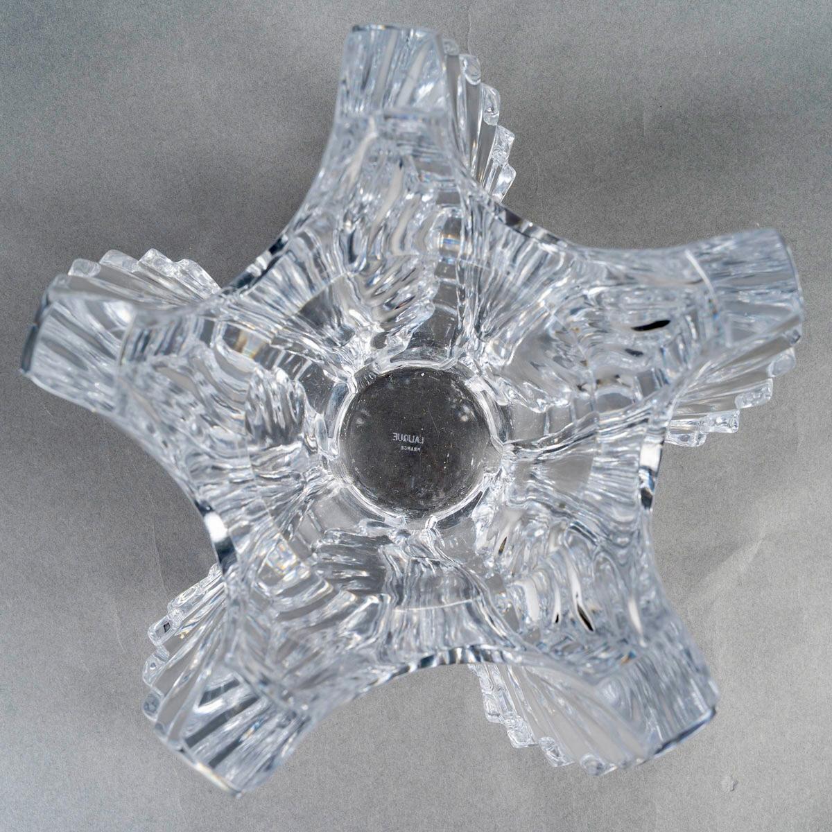 1950 Marc Lalique - Vaso di cristallo Mandragon in vendita 2