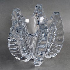 1950 Marc Lalique - Vase Mandragon Crystal