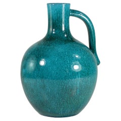 1950 Marcello Fantoni Italian Mid Century Modern Ceramic Vase (Vase en céramique)
