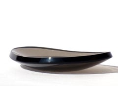 1950 Max Ingrand Fontana Arte MidCentury Italienisches Design Rauchkristall Schale