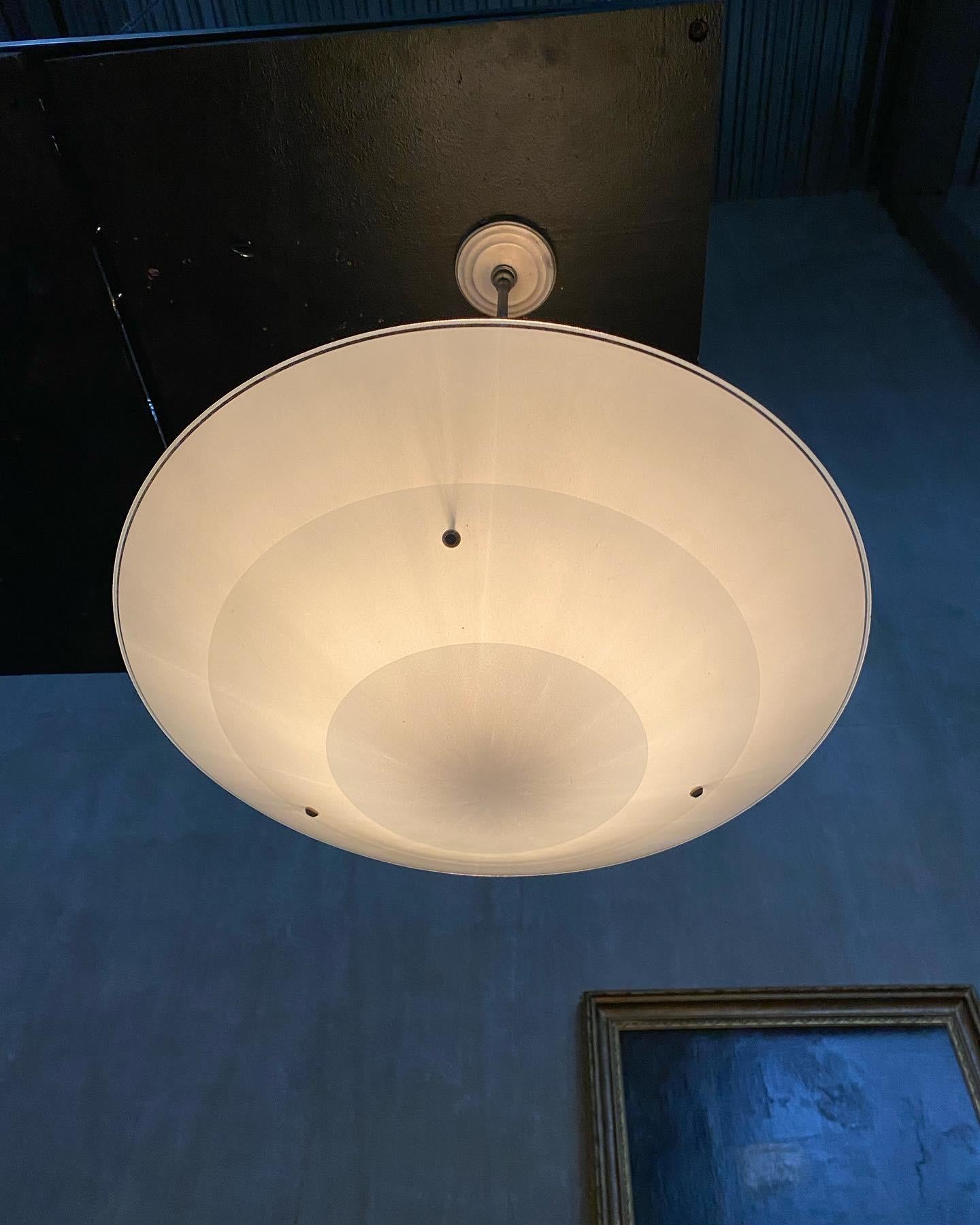 large bowl pendant light