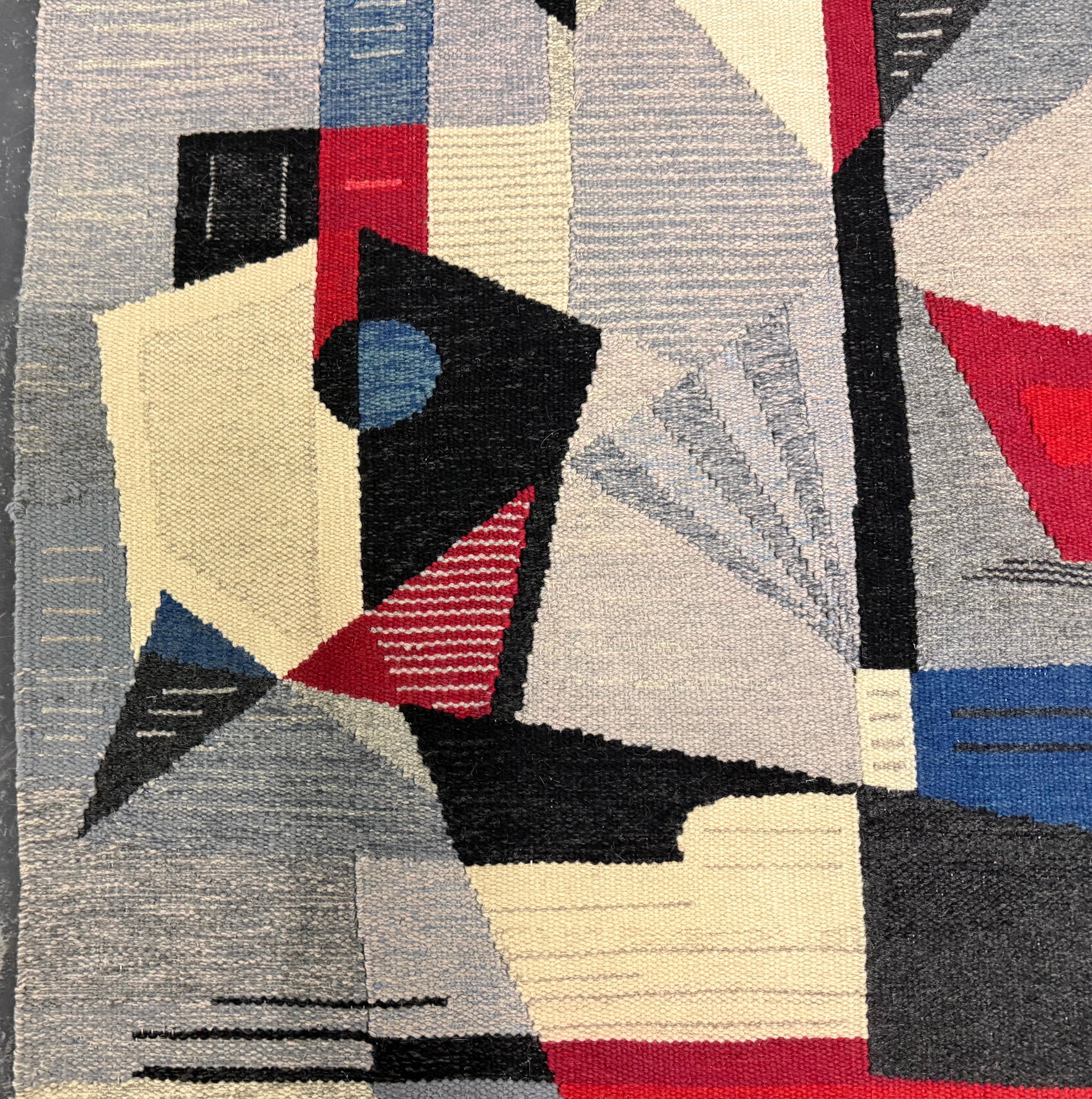 Tapis d'artiste moderniste 1950 en vente 7
