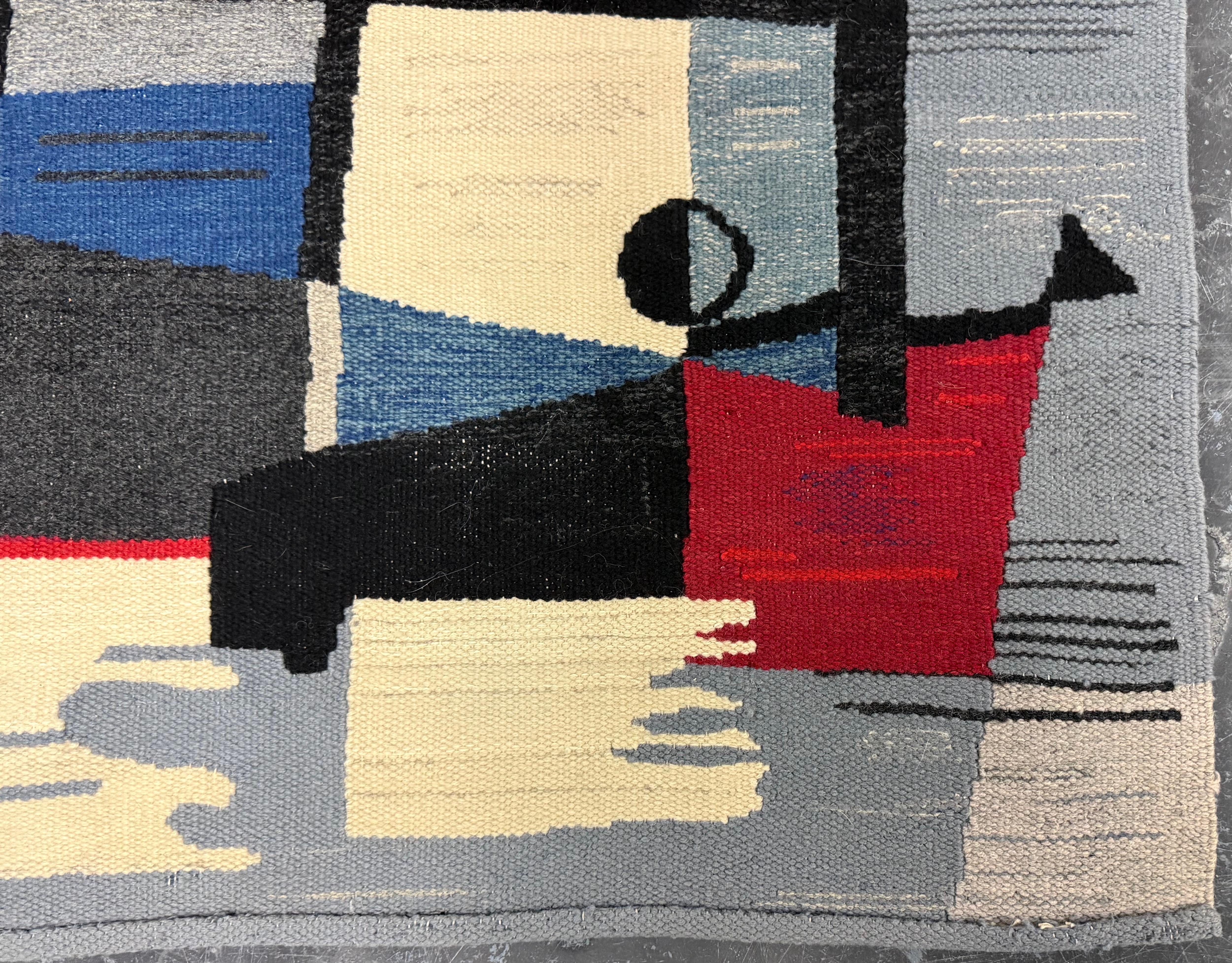 Danois Tapis d'artiste moderniste 1950 en vente