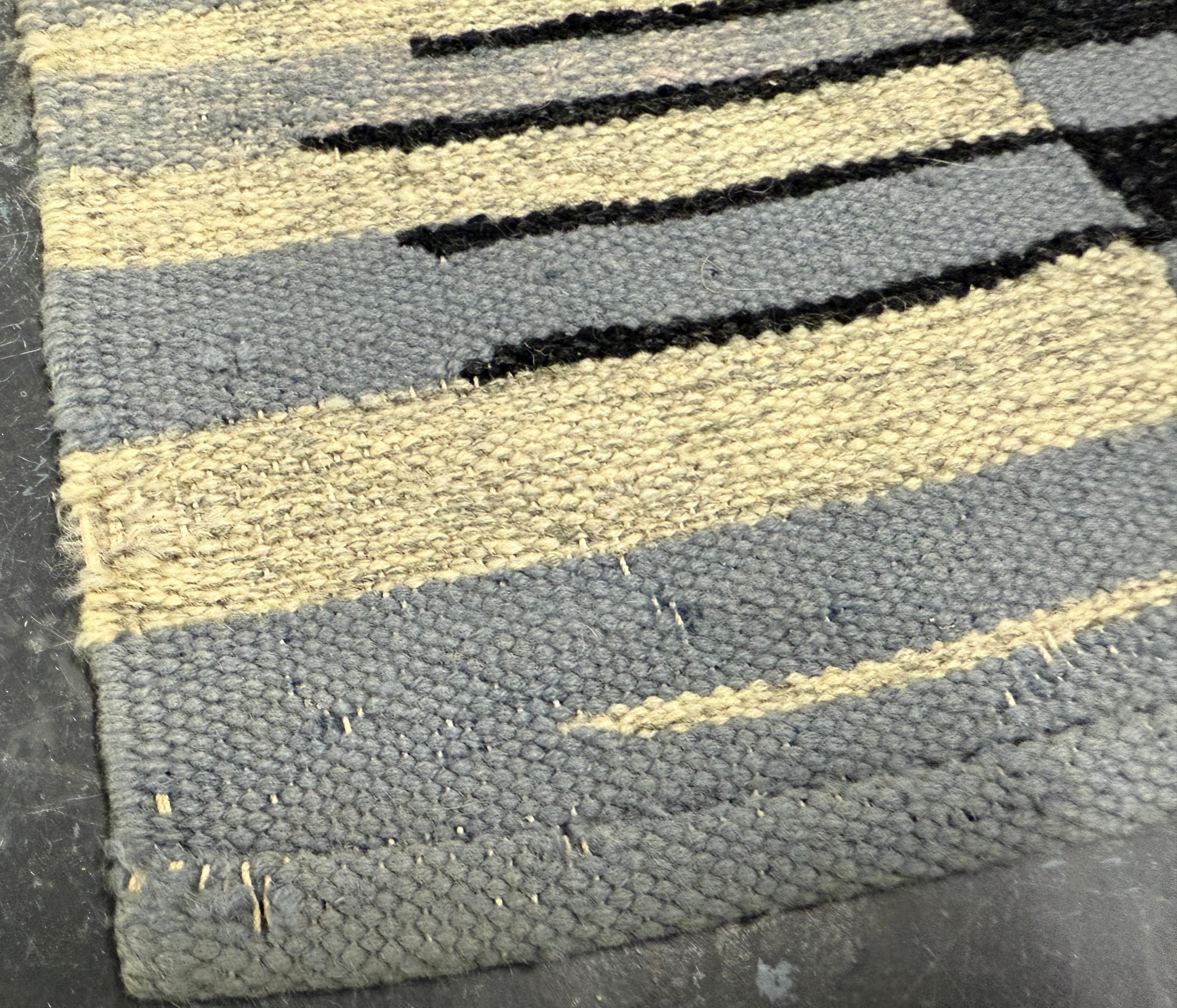 Tapis d'artiste moderniste 1950 État moyen - En vente à Munich, DE