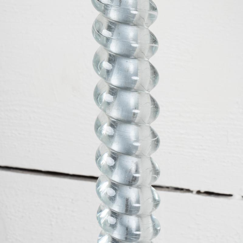 Lámpara de pie de cristal de Murano de 1950 Italiano en venta