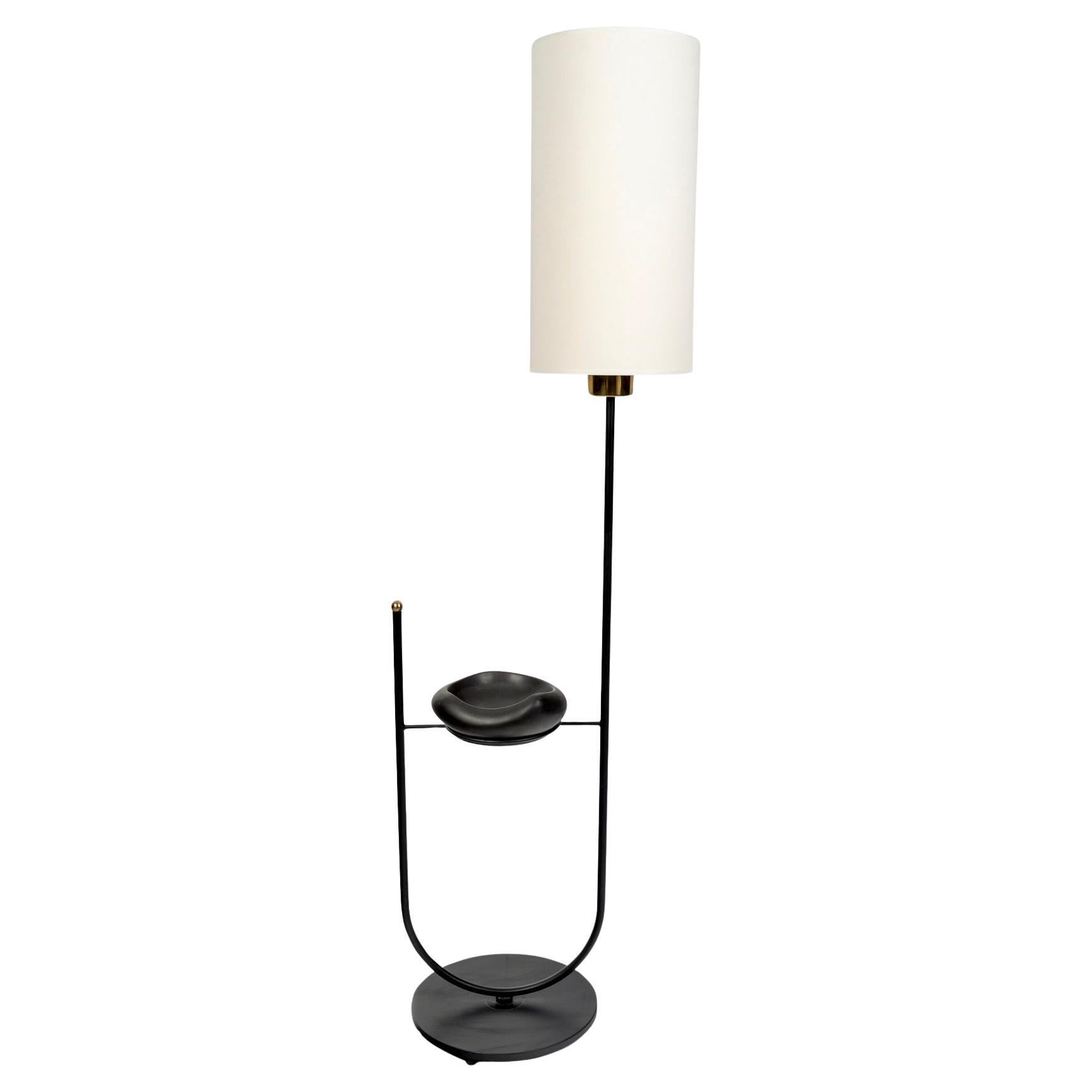 Lampada da terra originale del 1950 di Maison Lunel in vendita