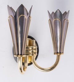 1950 Original Pair of Wall Lights by Marcel Asselbur