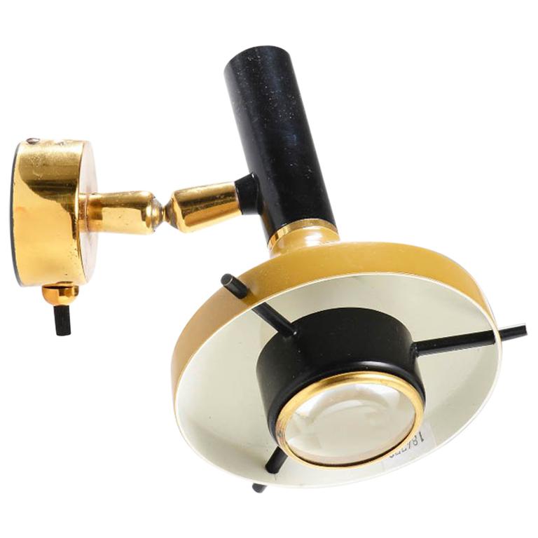 1950 Oscar Torlasco Collectors Adjustable Sconce Mod. 553