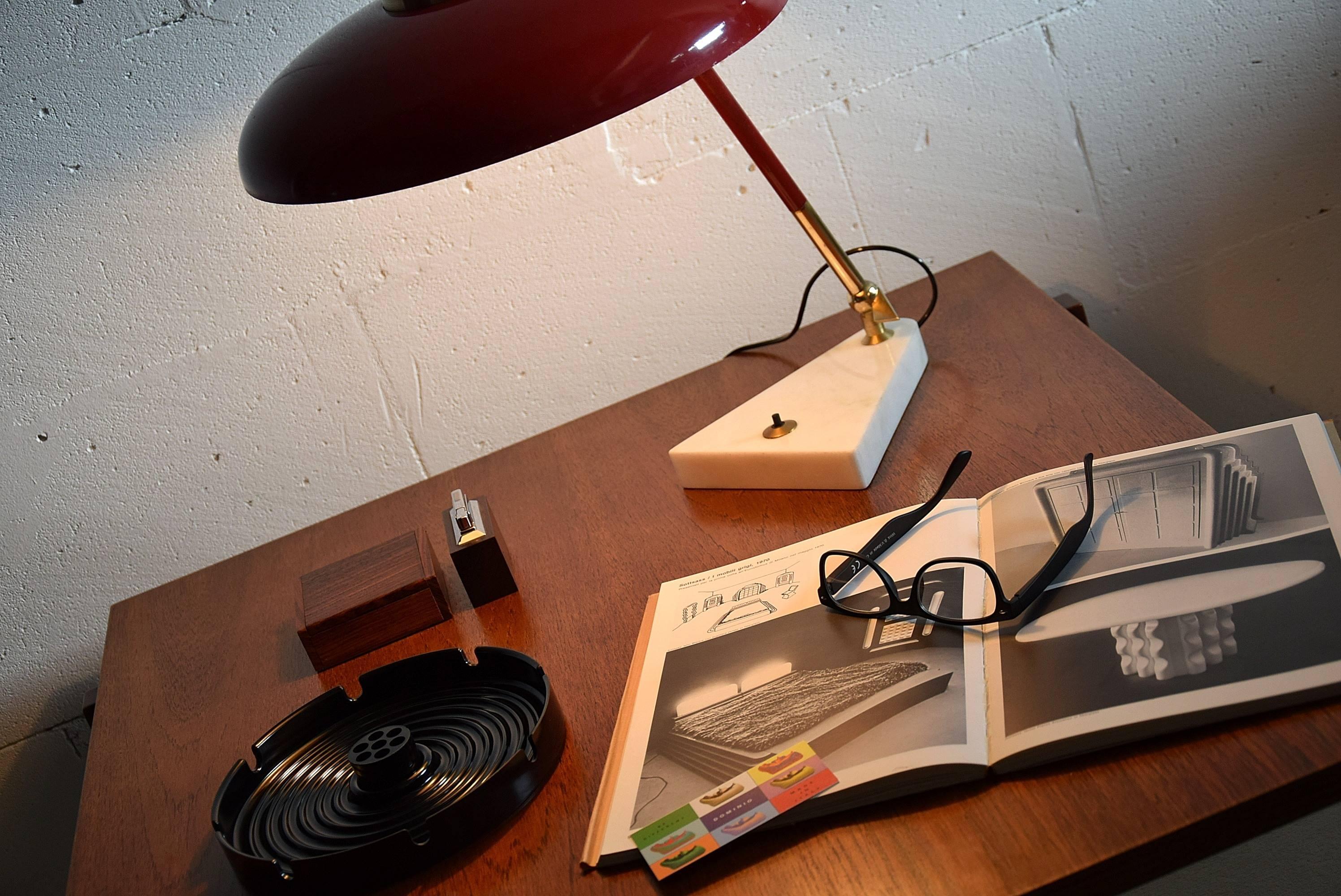 Mid Century Modern Oscar Torlasco  Italian Table Lamp for Lumi 3