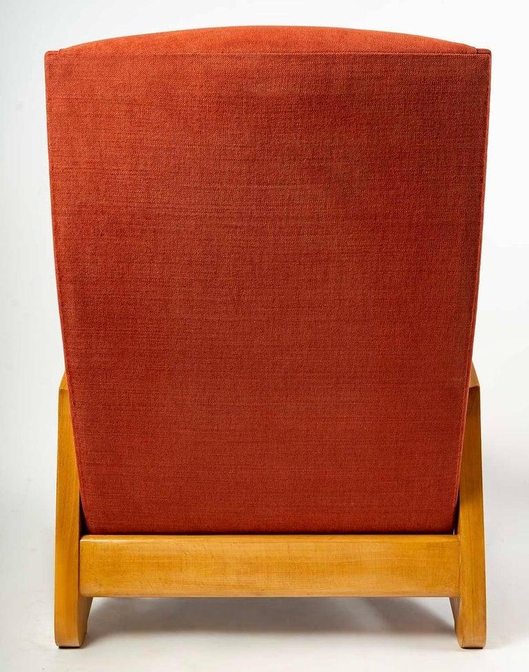 Français 1950 Paire de Fauteuils Modèle FS144 par Jean René Caillette Editions Steiner en vente