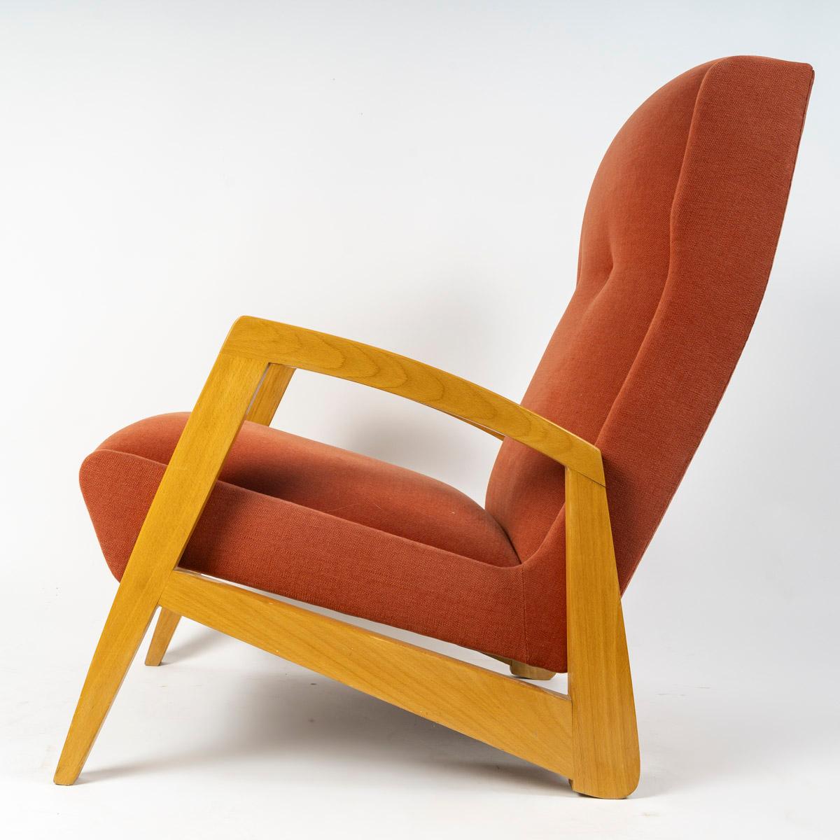 1950 Paire de Fauteuils Modèle FS144 par Jean René Caillette Editions Steiner en vente 2