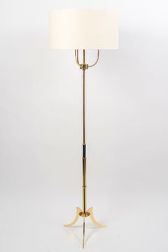 1950: Pair of Floor Lamps by Maison Arlus