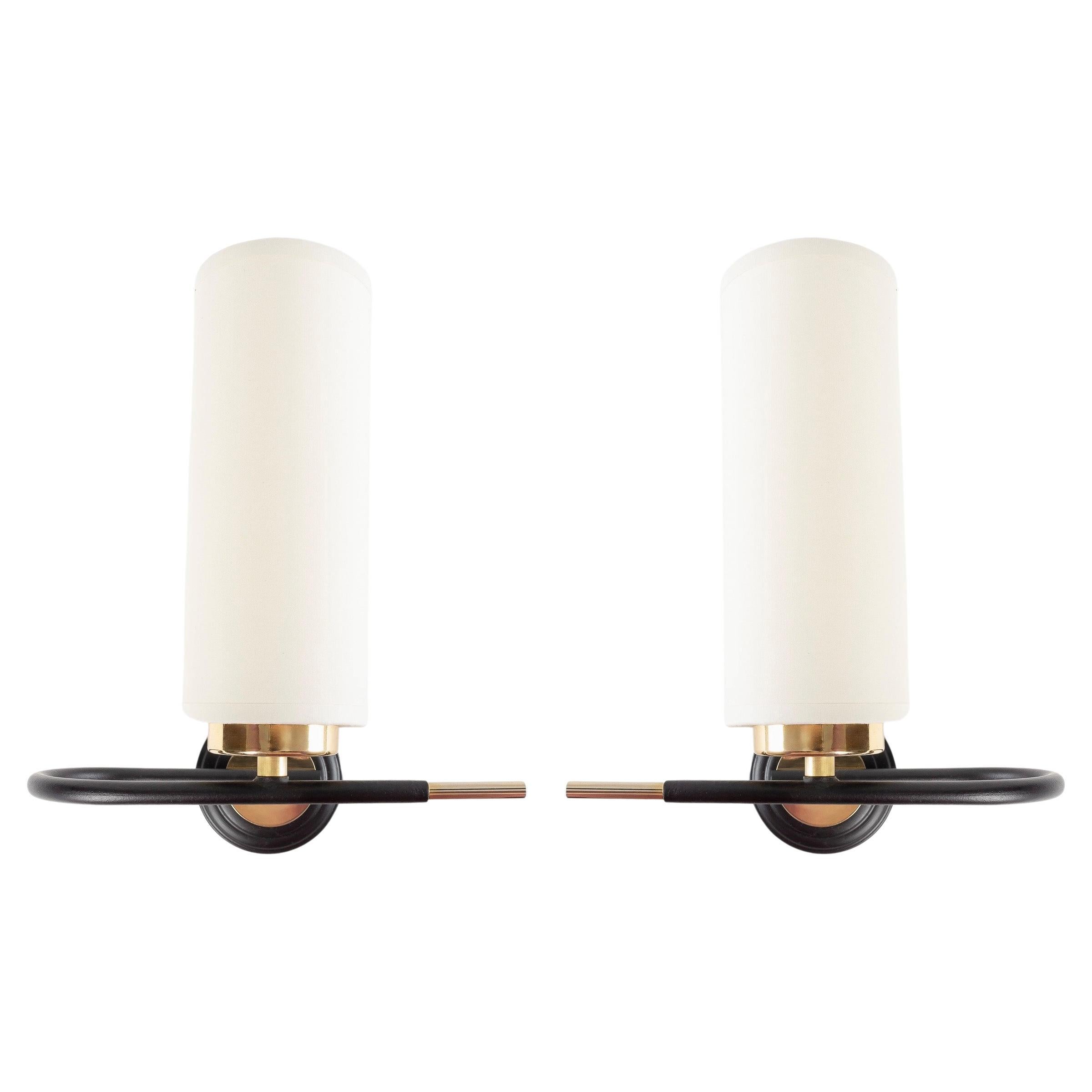 1950 Pair of Maison Arlus sconces