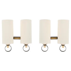 1950 Pair of Maison Lunel wall sconces
