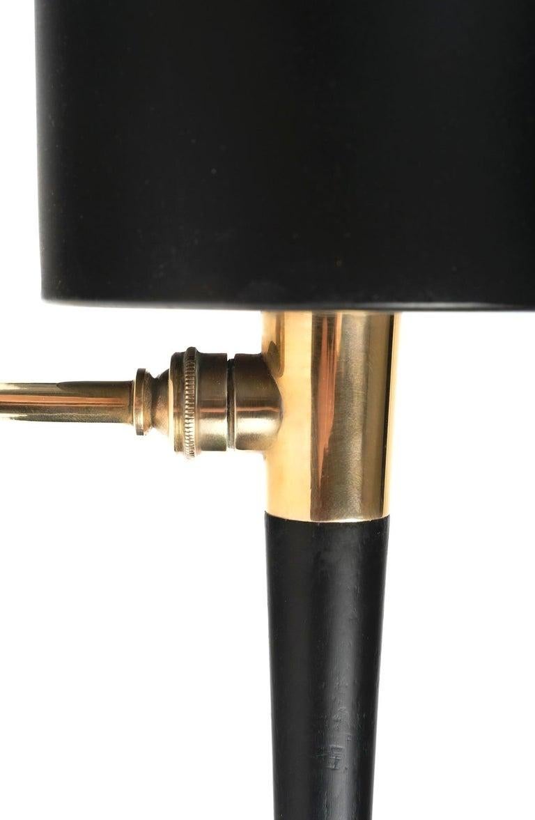 1950 Pair of Orientable Wall Lamps Maison Arlus In Good Condition For Sale In Saint-Ouen, FR