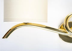 1950 Pair of Sconces Boucle Maison Lunel