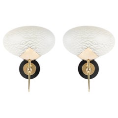 1950 Pair of sconces from the House of Arlus