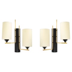 1950, Pair of sconces Maison Roche