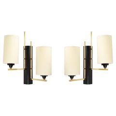 1950, Pair of sconces Maison Roche