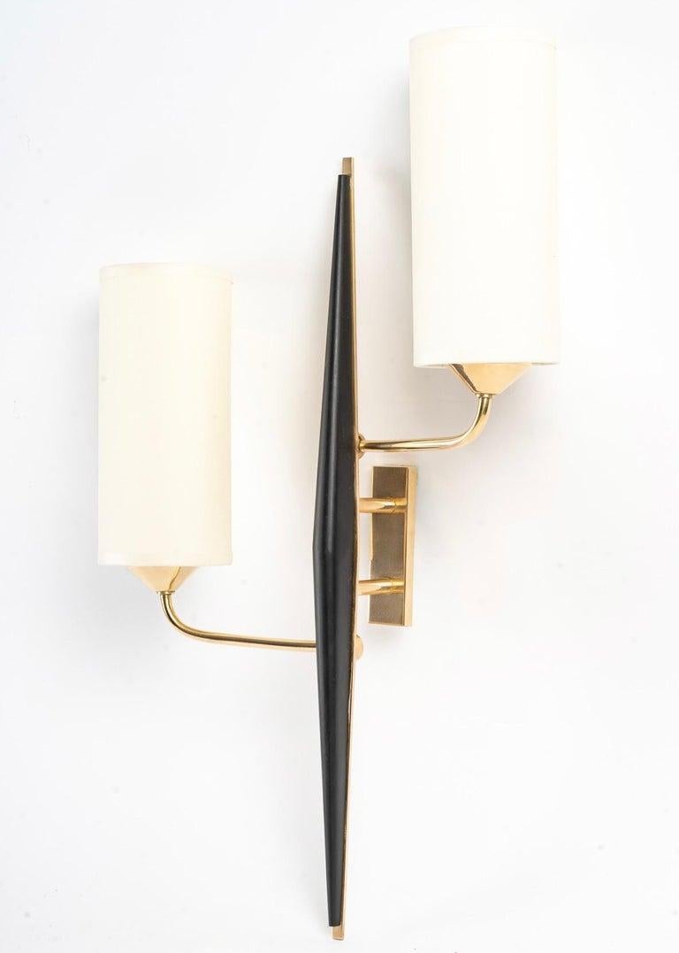 1950 Pair of Sconces Maison Arlus 1