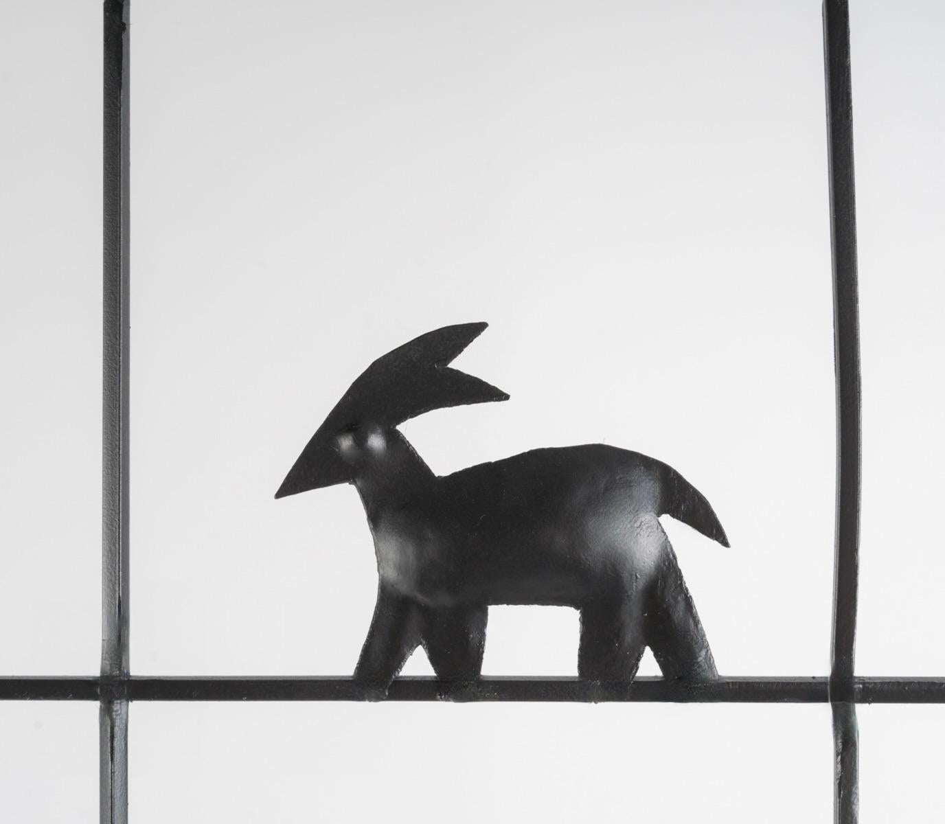 1950 Pair of Screens Atelier Marolles & Jean Touret For Sale 3
