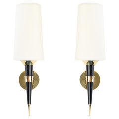 1950 Pair of Wall Lights Maison Lunel