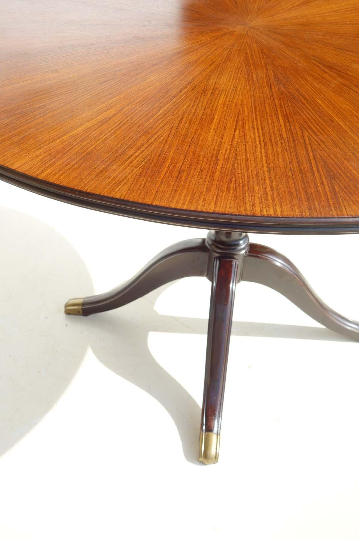 1950 Paolo Buffa Permanente Cantu Midcentury Italy Design/One Tavolo da Pranzo in Legno In condizioni ottime in vendita a Brescia, IT