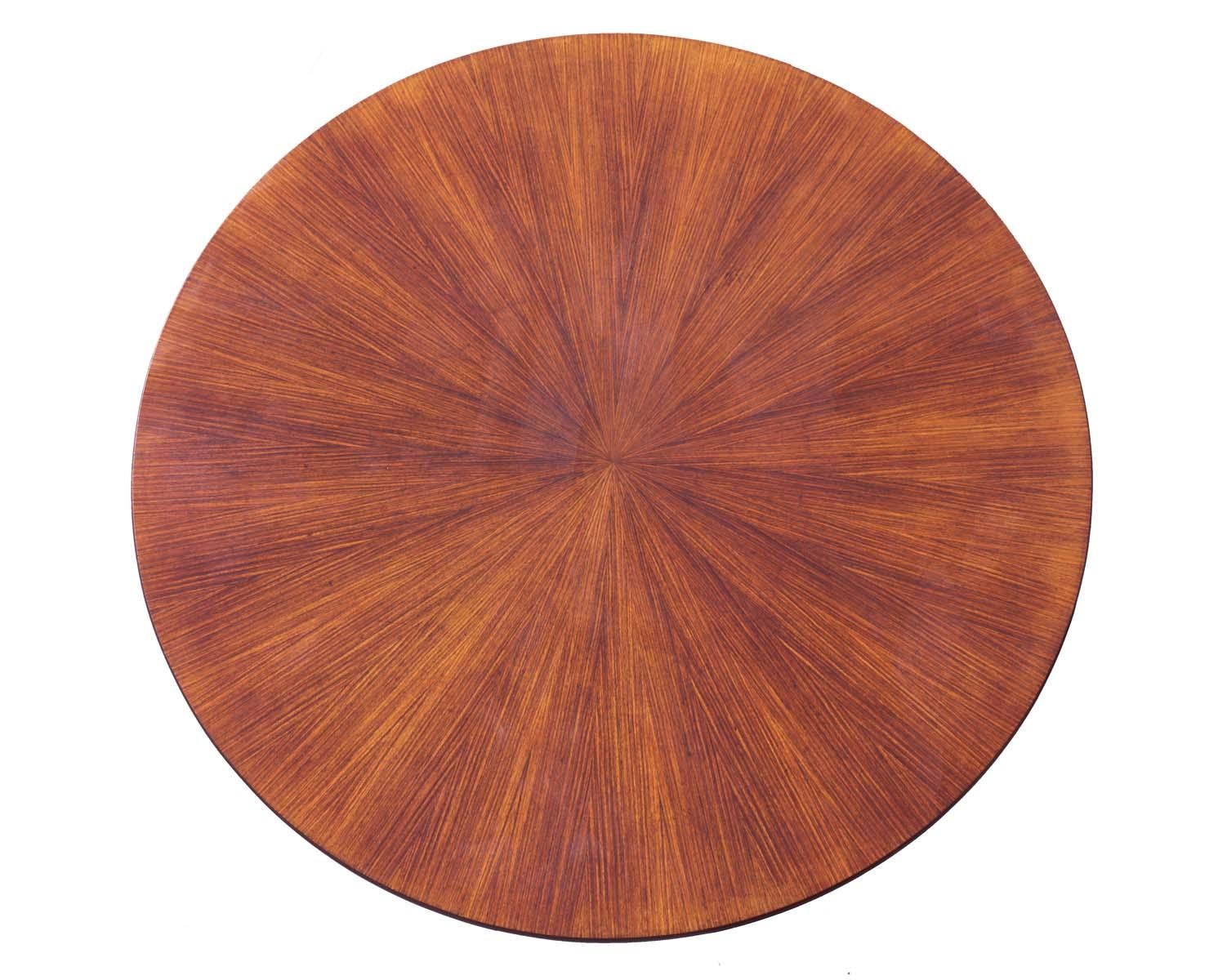 Milieu du XXe siècle 1950 Paolo Buffa Permanente Cantu Midcentury Italy Design Wood Dining Table en vente