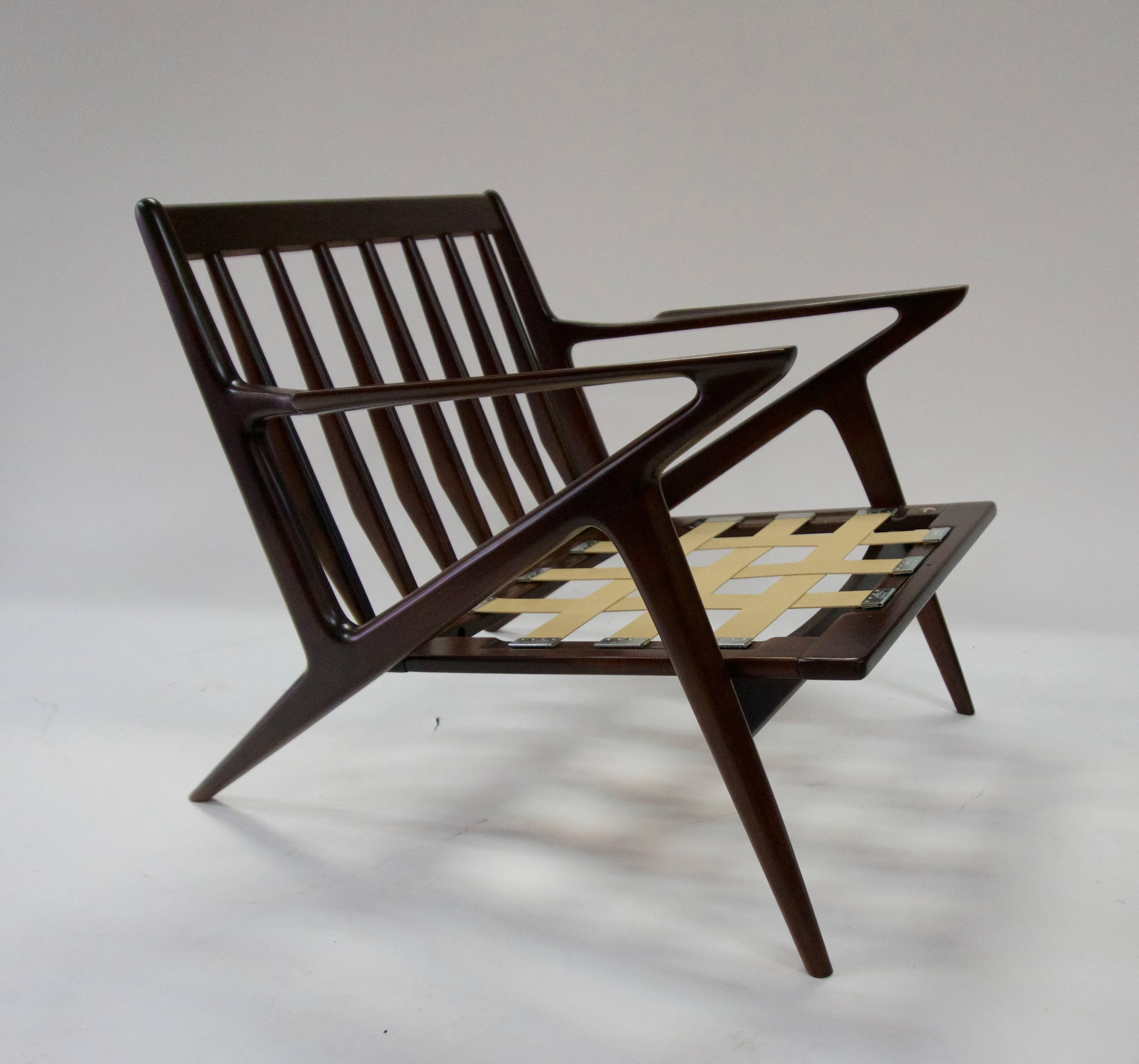 Danish 1950 Poul Jensen for Selig Z Chair For Sale