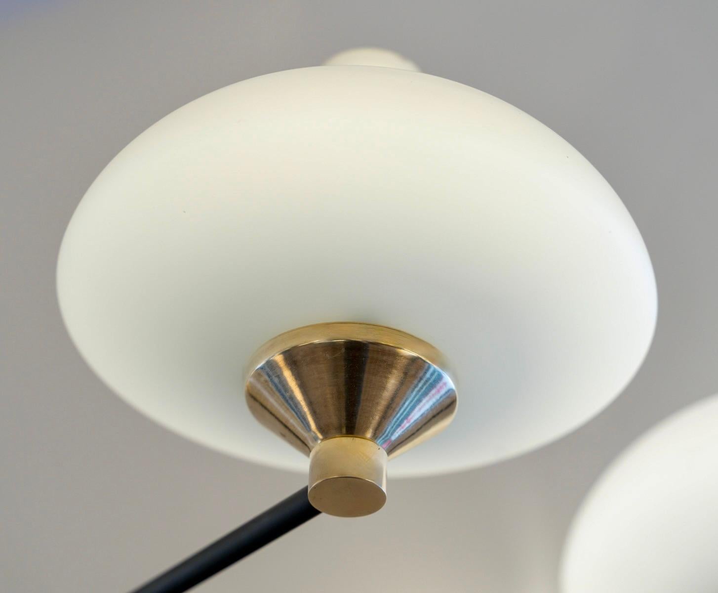 Lampadario raro del 1950 della Maison Arlus In condizioni buone in vendita a Saint-Ouen, FR