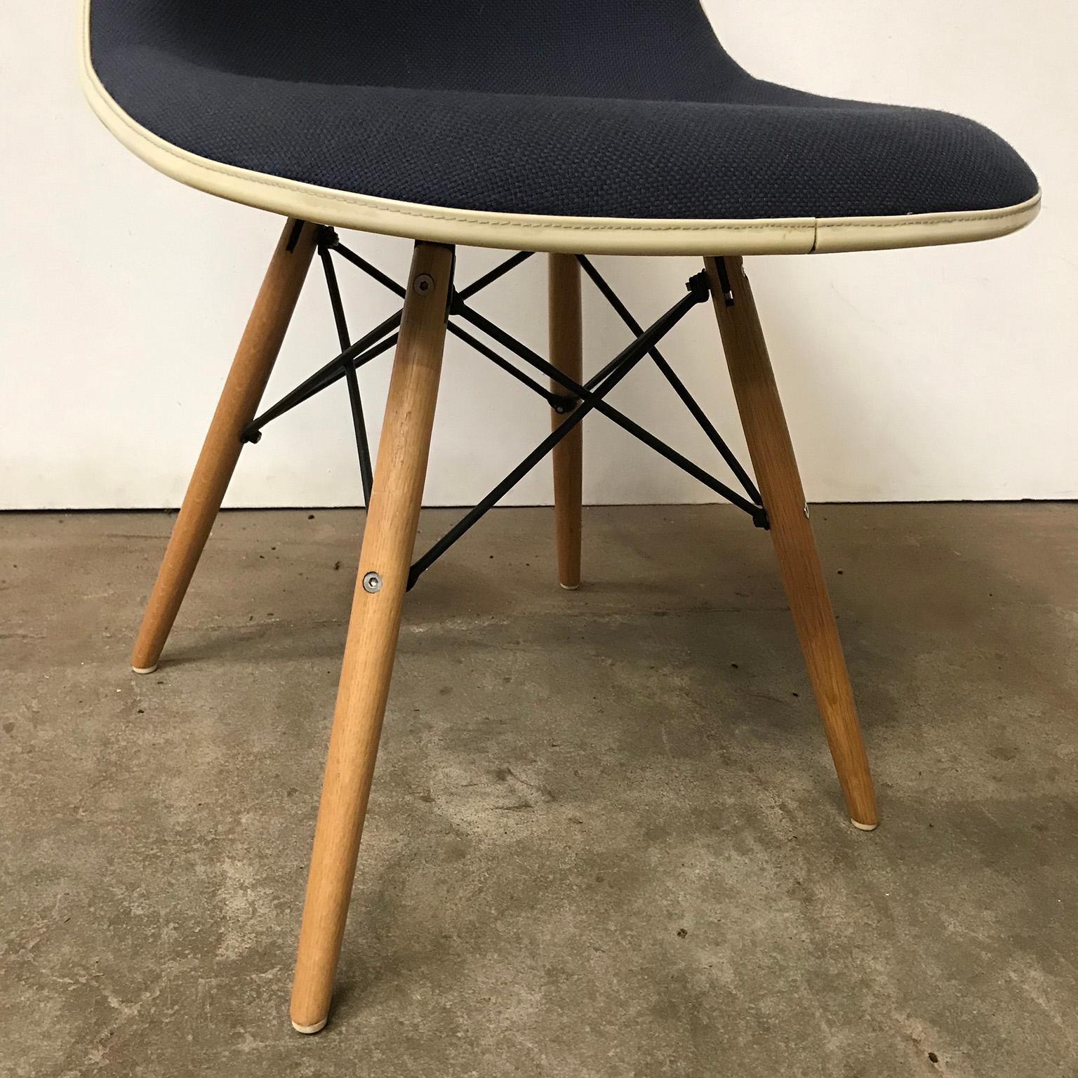 1950, Ray and Charles Eames for Herman Miller, DSS Upholstered Dowel Base Chair 3