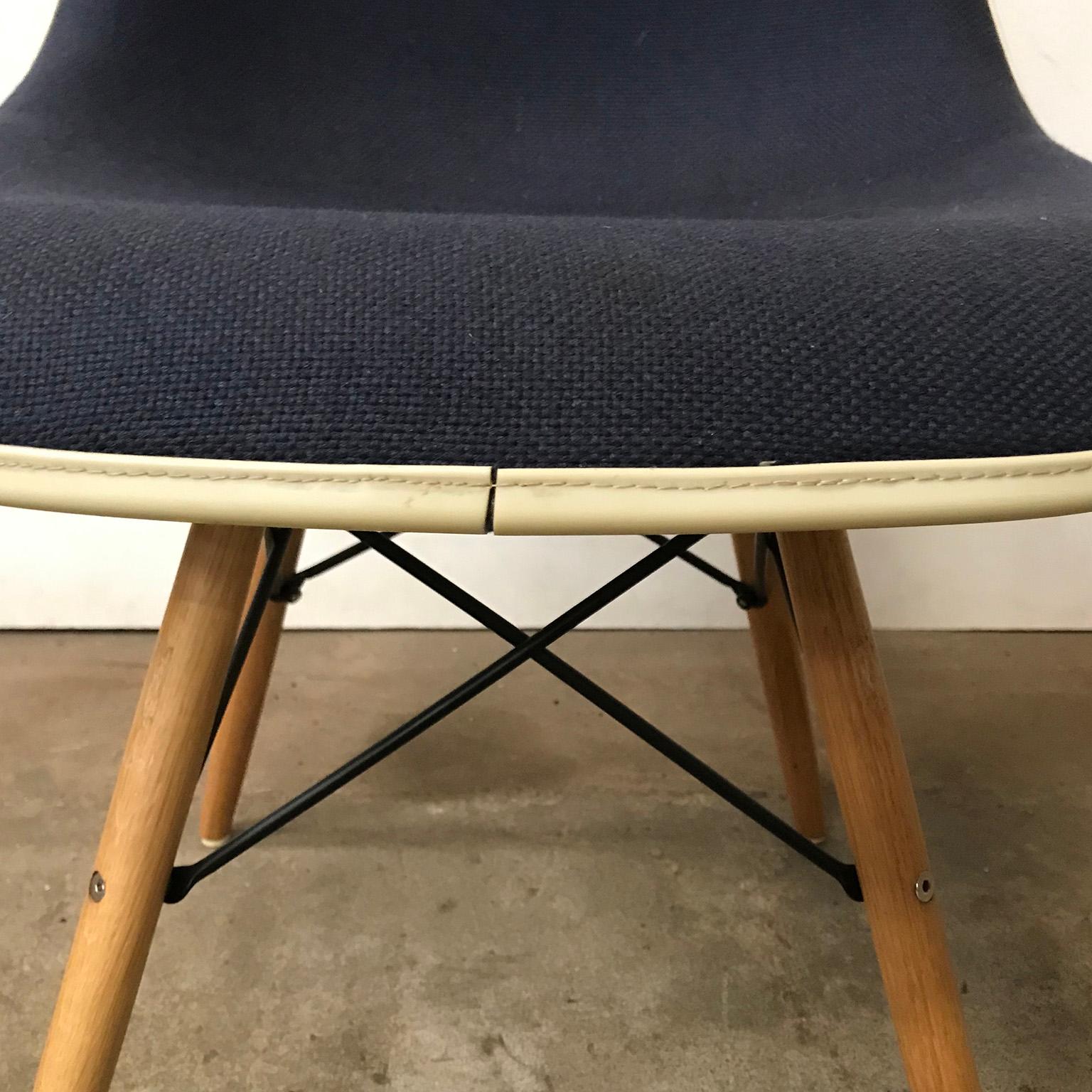 1950, Ray and Charles Eames for Herman Miller, DSS Upholstered Dowel Base Chair 5