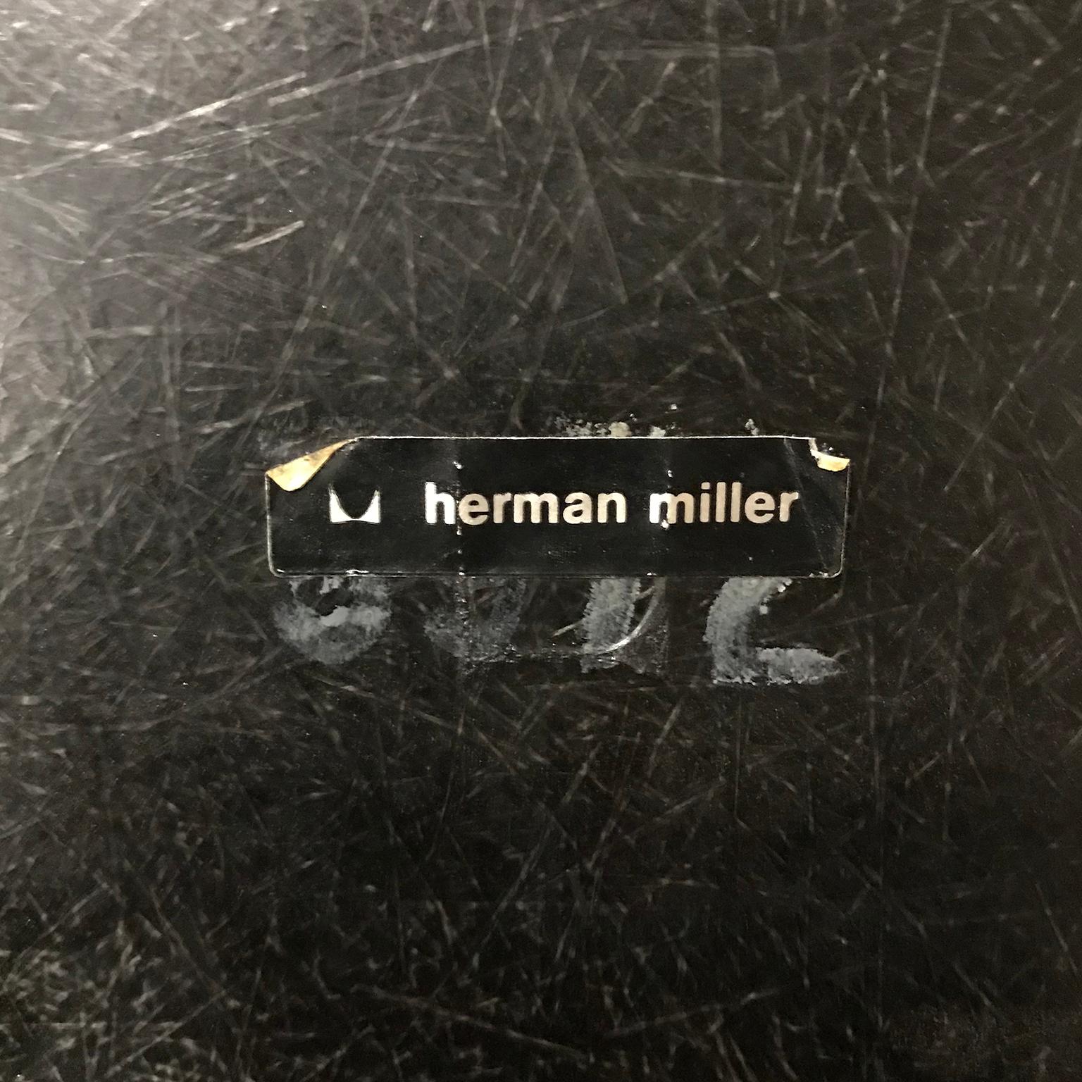 1950, Ray & Charles Eames for Herman Miller, DSS Upholstered Fiber H-Base Chair 5