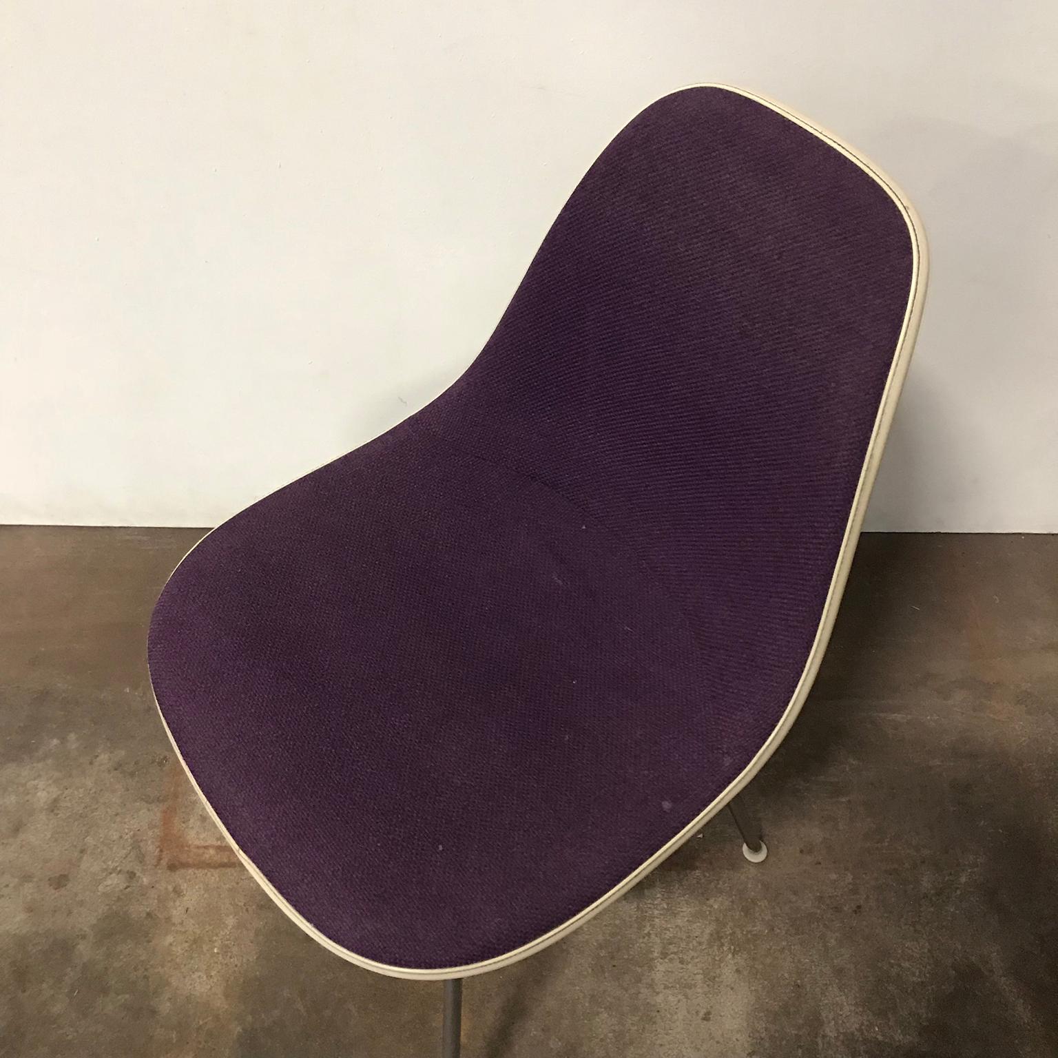 1950, Ray & Charles Eames for Herman Miller, DSS Upholstered Fiber H-Base Chair 2