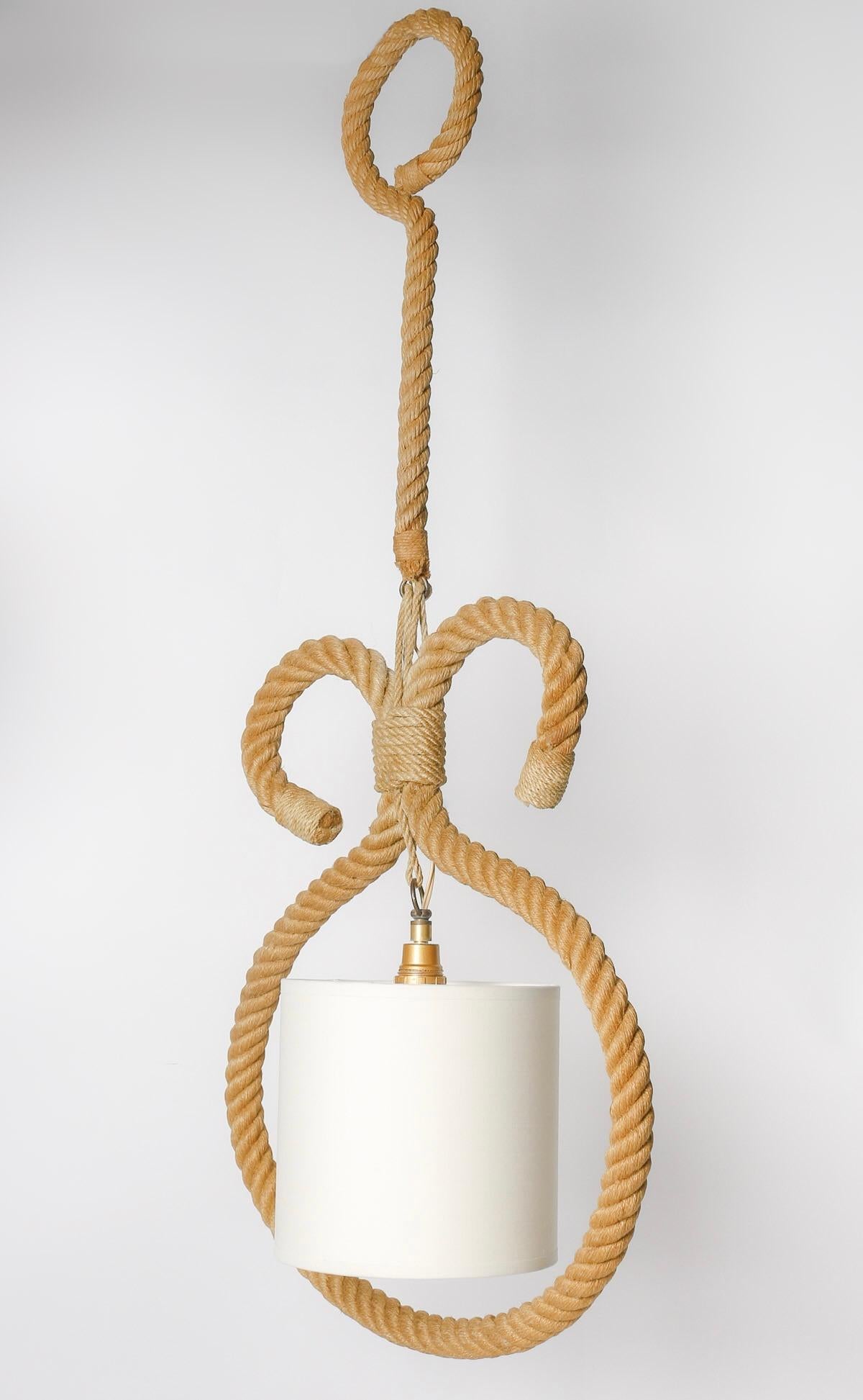 Mid-17th Century 1950 Rope Lantern Audoux Minet For Sale