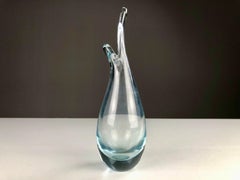 1950's Danish Handblown Glass Vase by Per Lütken for Holmegaard